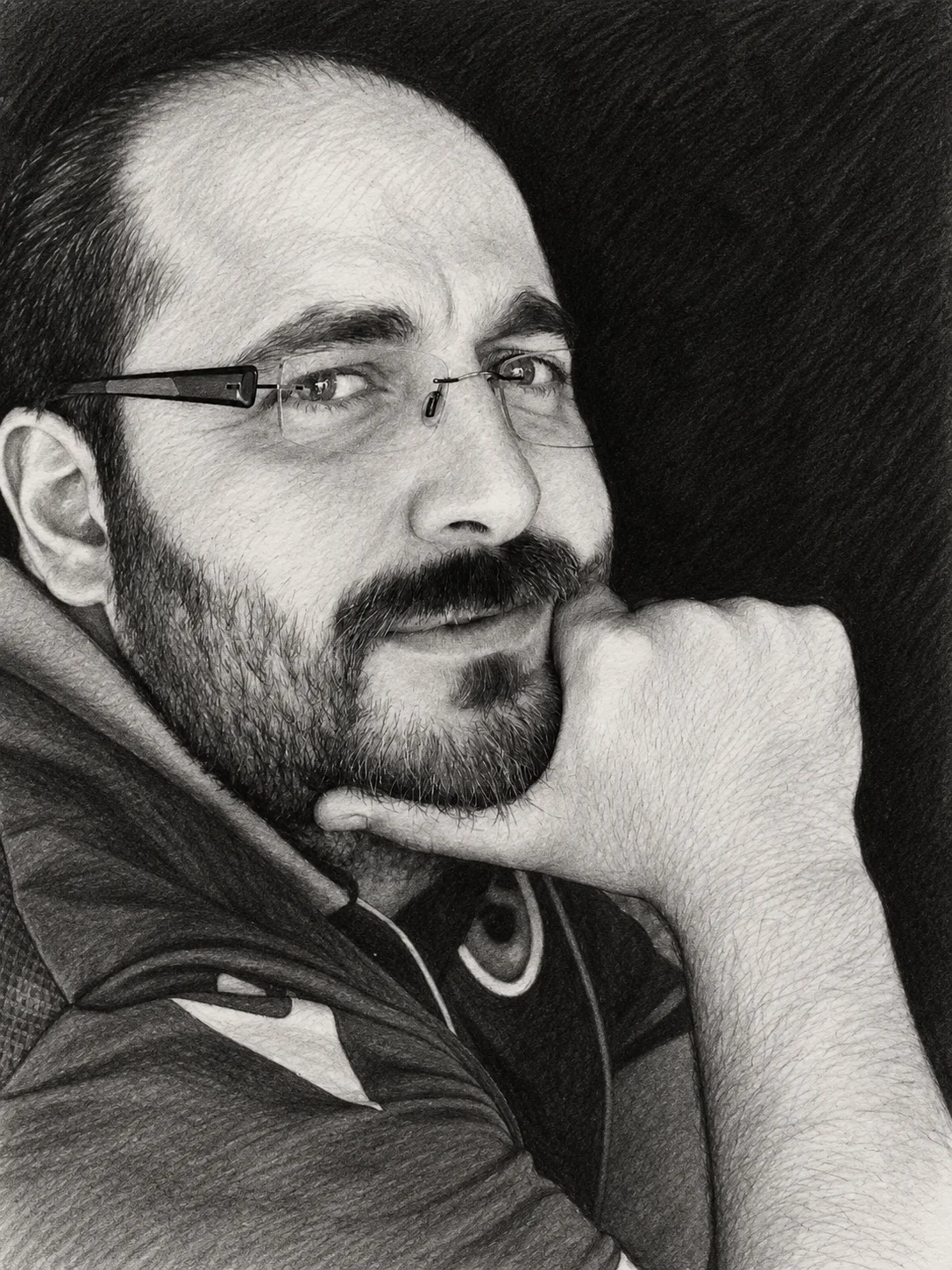 Hüseyin Demirci portresi