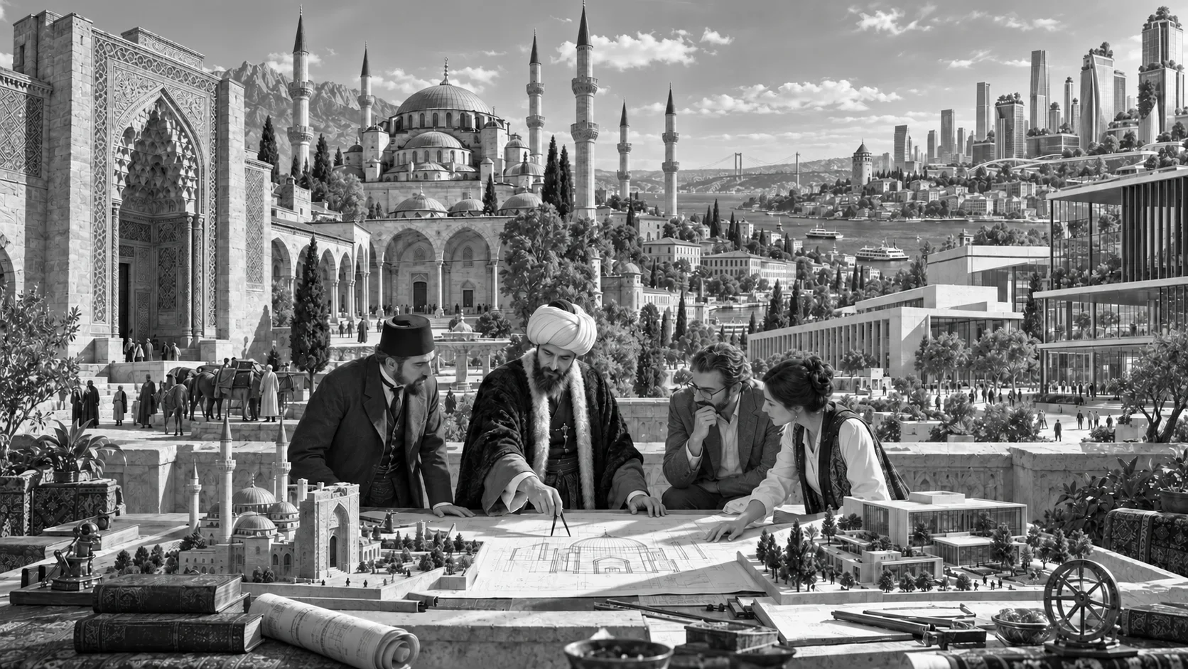 Zamanı Taşa Kazıyanlar: Mimar Sinan’dan Günümüz Mimarisine